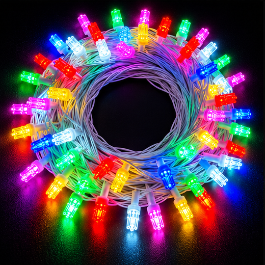 70M Fan Design Multicolour String Light (340 Bulb) (Print: 100M) ✨ - Image 3