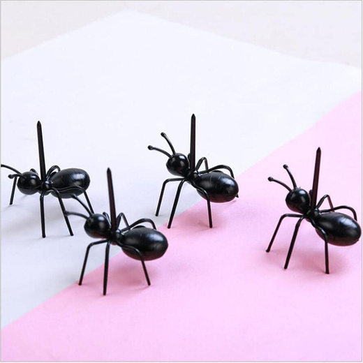 12Pcs Ant Shaped Fruit Forks - Image 3