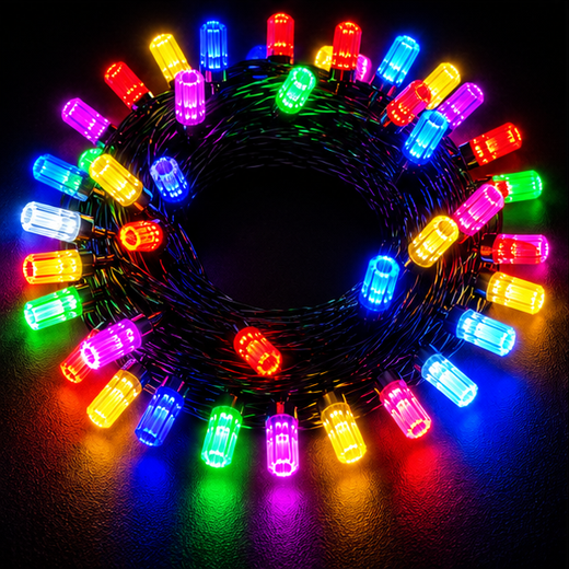 44M Sugarcane Multicolour String Light (214 Bulb) (Print: 70M) ✨ - Image 3