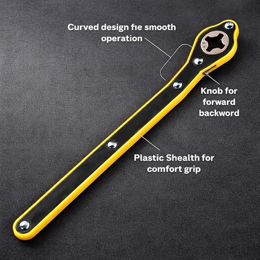 Universal Car Jack Ratchet Wrench With Accessories - Image 2