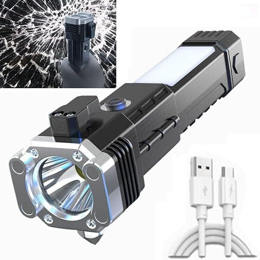 Rechargeable Hammer Torch Light - Image 4