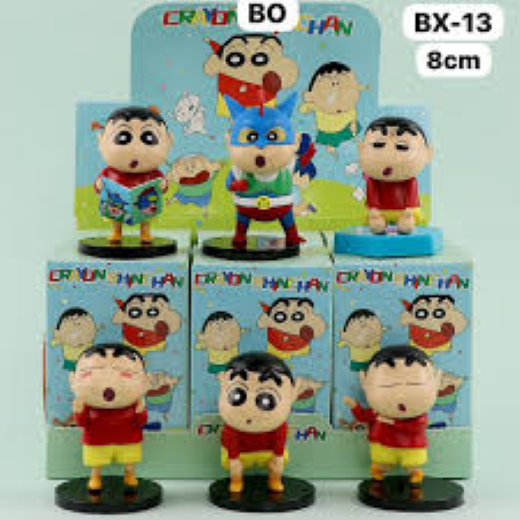 Shinchan chibby set of 6 fiqure - Image 3
