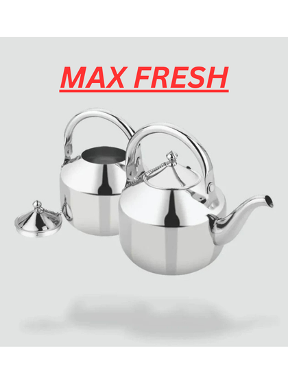 MAXFresh Authentic Indian Chai Kettle (Stainless Steel) - Image 2
