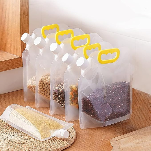 1 PC Food Storage Bag Grain Sealed bag(1.5 Liter) - Image 3