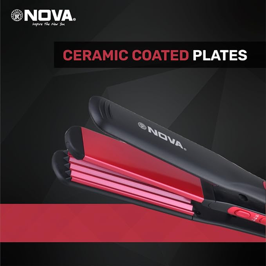 NOVA 2 in 1 Hair Straightener - Image 4