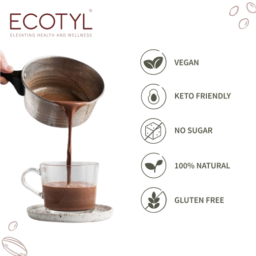 Ecotyl Cocoa Powder | Unsweetened | Perfect for Baking | 150g - Image 3