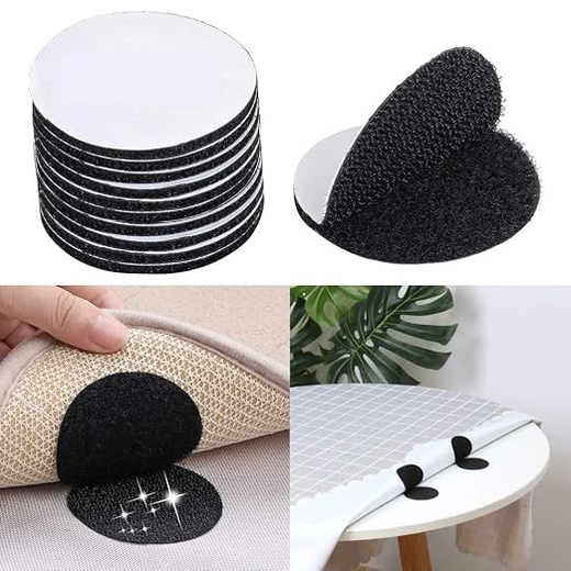Double Sided Adhesive Sticker (Velcro Sticker) (Set of 10) - Image 4