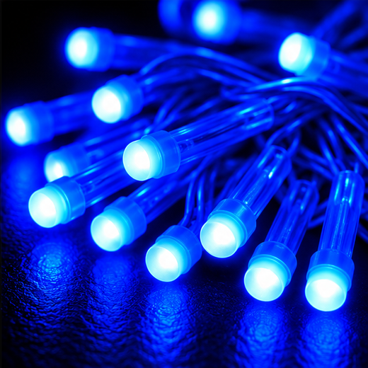 11M Pixel Blue String Light (36 Bulb) (5 MM) (Print 15M) ✨ - Image 4