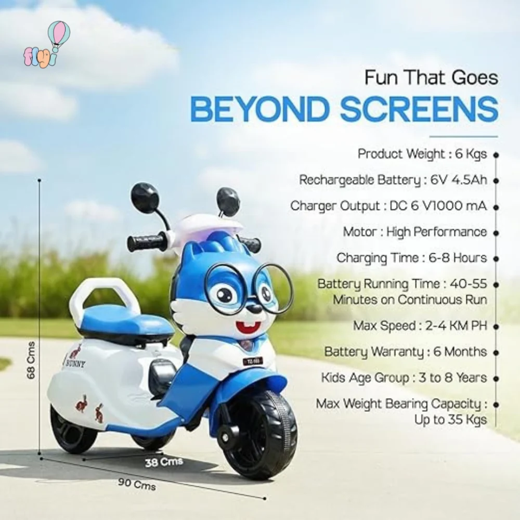 Flyi EV Bunny (BLUE) - Image 2