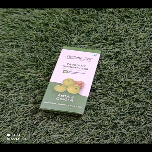 PROBIOTIC IMMUNITY BAR -     AMLA & GINGER Pack of 3 - Image 2