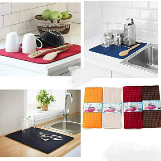 Microfiber Kitchen Dish Drying Mat - Image 4