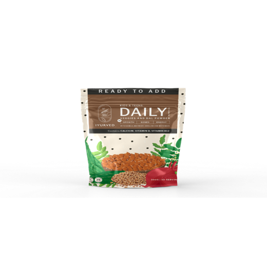 Kids & Teens Daily Nutrition Veggies And Dal Powder - Image 3