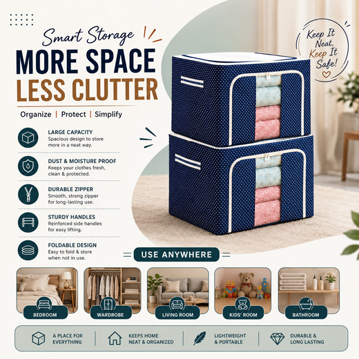 44Lit Storage Box (Pack of 2)