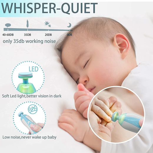 Baby Nail Trimmer With 6 Grinding - Image 3