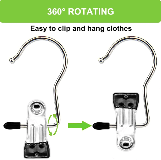 Cloth Hanger Clip Hook 1 PC - Image 4
