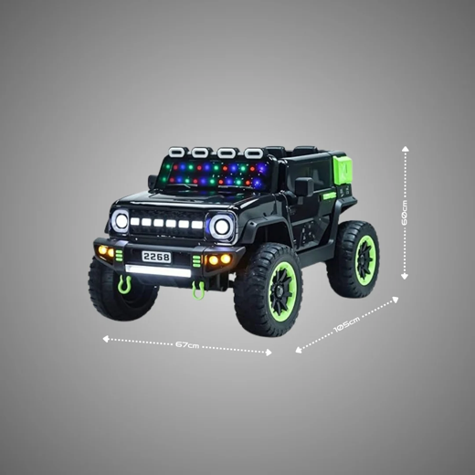 Flyi EV Everest 4x4 Ride-On Jeep (BLACK) - Image 4