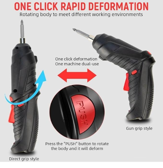 47 In 1 Cordless Electric Screwdriver - Image 4