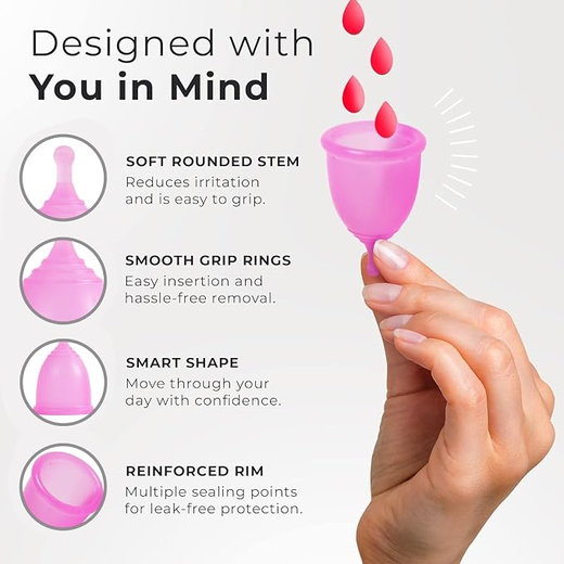 Medium Menstrual Cup - Image 3