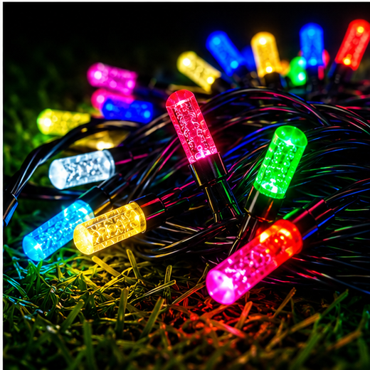 20M Sugarcane Multicolour String Light 42 Bulb (Print 35M) ✨ - Image 4
