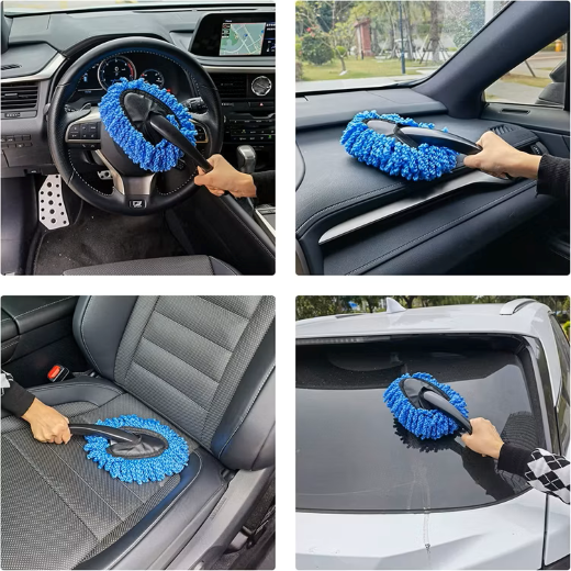 Mini Microfiber Handle Car Duster (Imported) - Image 3