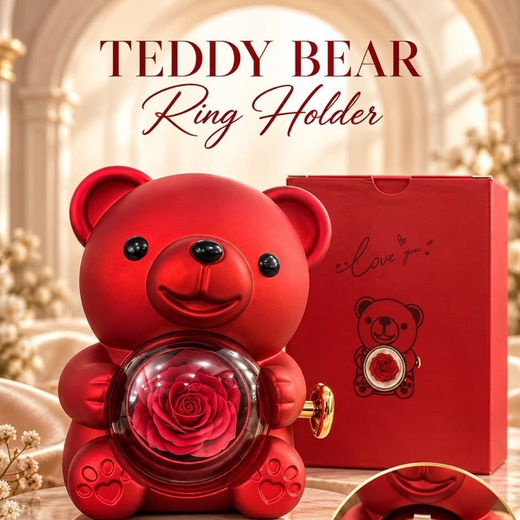 Teddy Bear Ring Holder