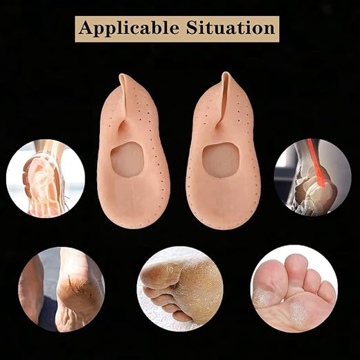 New Silicone Full Heel Socks - Image 2