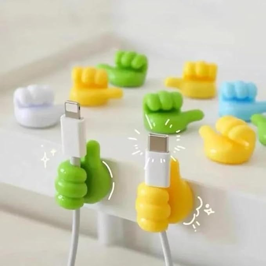 Thumbs Up Silicone Wall Hooks (5 pack) - Image 3