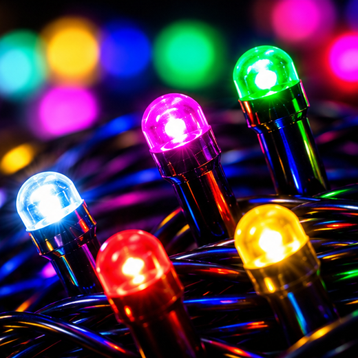 20M Multicolour Remote LED String Light (80/68 Bulb) (Print 25M) ✨ - Image 2
