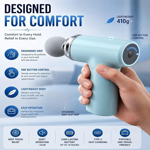 E525 Premium Massager Gun - Image 2