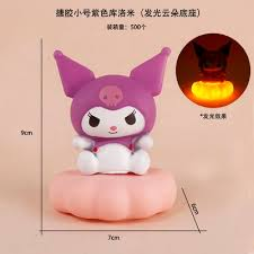 Pink Kuromi Lamp