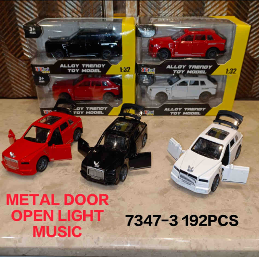 Mini Rolce Royce Cullinan Suv Diecast Car (Light & Music)