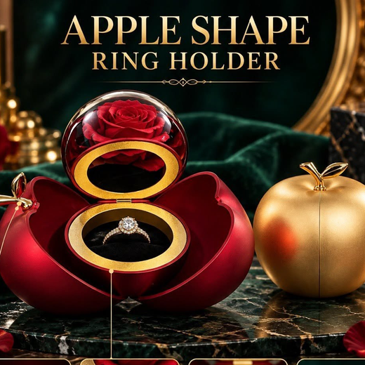 Apple Shape Ring Holder