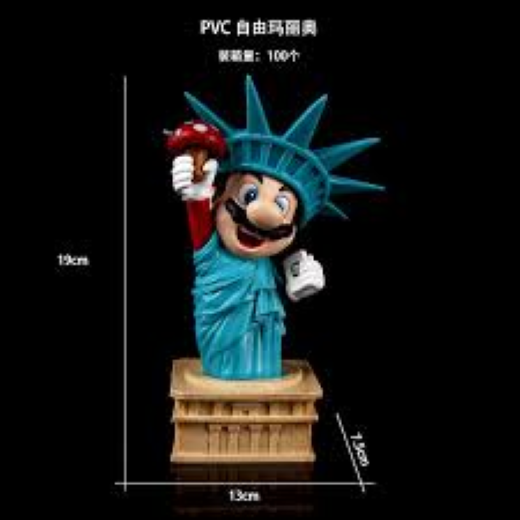 American mario figurine