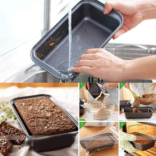 11 Inch Rectangle Shape Cake Mould - Image 2