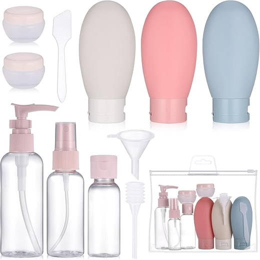 Empty Bottles for Liquid Travel