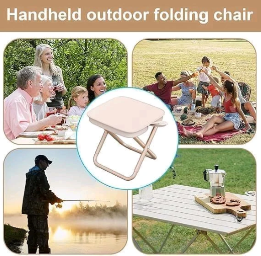 Handbag Folding Stool Zipper Bag - Image 4