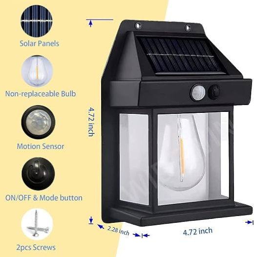 Solar Wall Bulb Lamp