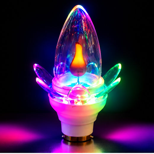 Floor Flickering Multicolour Bulb 🌺✨ - Image 4