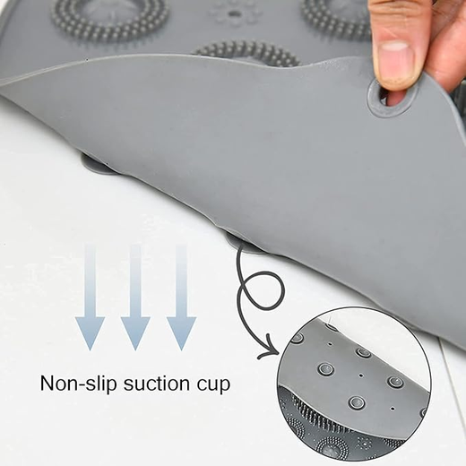 Round Bathroom Foot Mat - Image 3