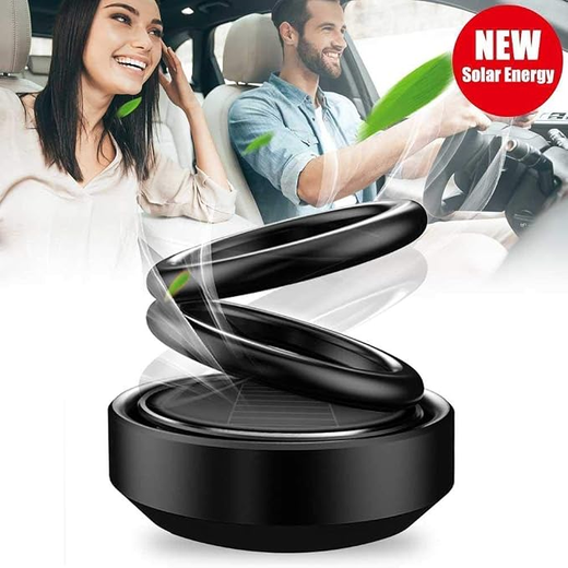 Solar Power Car Fragrance Double Ring - Image 2