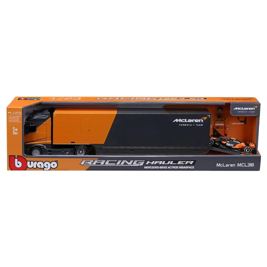 Burrago 1/43 #4 Racing Hauler - Image 4