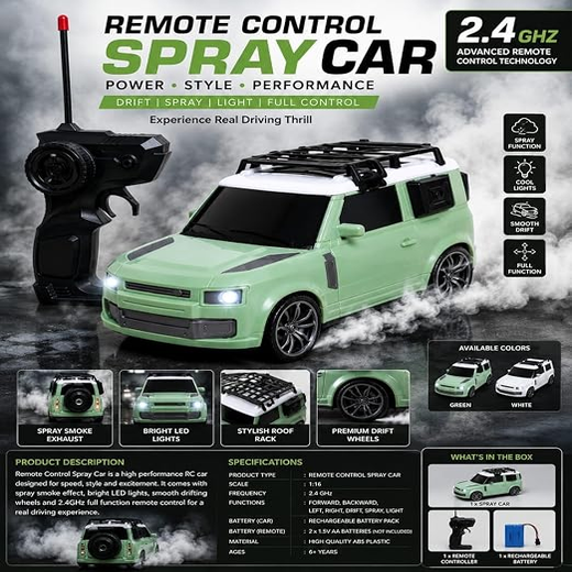 RC Defender Remote Control Car for Kids