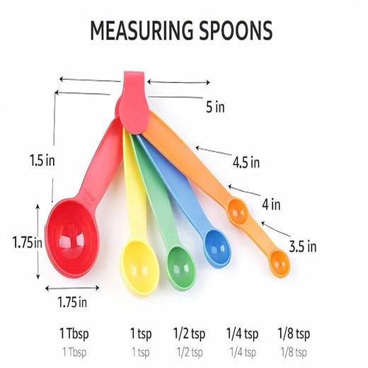 5Pcs Measurement Spoon - Image 2