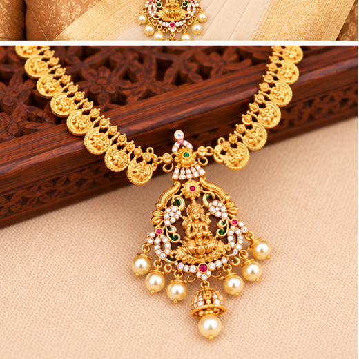 Long Gold Necklace - Image 3
