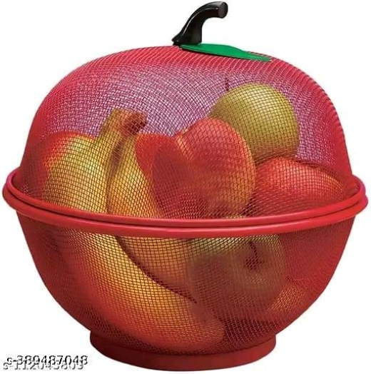 Apple Shape Net Fruits Basket - Image 2