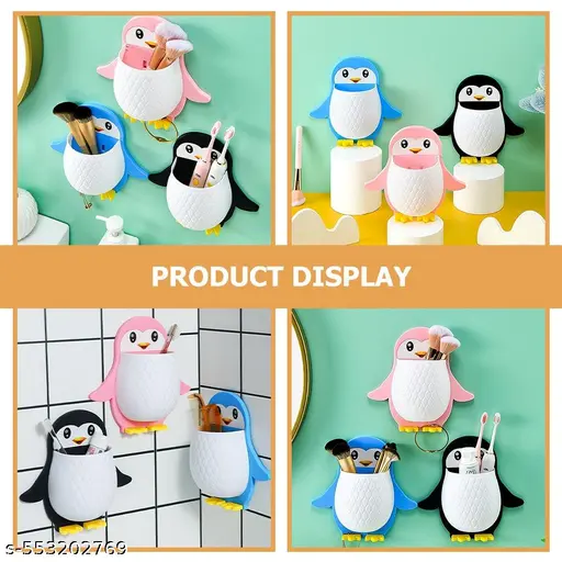 Penguin Bathroom Holder