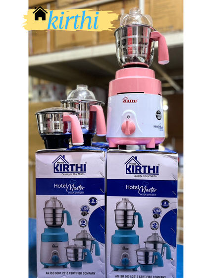 Kirthi Millenium 1HP Mixer Grinder – 3 Jar Heavy Duty Mixer Grinder - Image 2