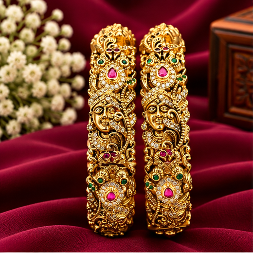Nakshi Finishing Open-Able Bangle