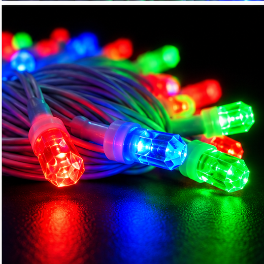 15M Diamond Multicolour String Light (42 Bulb) (Print: 20M) (5402no.)✨ - Image 4