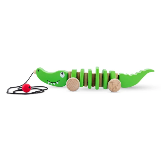 FLYI - Pull Along Play Crocodile Toy for Kids (1+ Years)